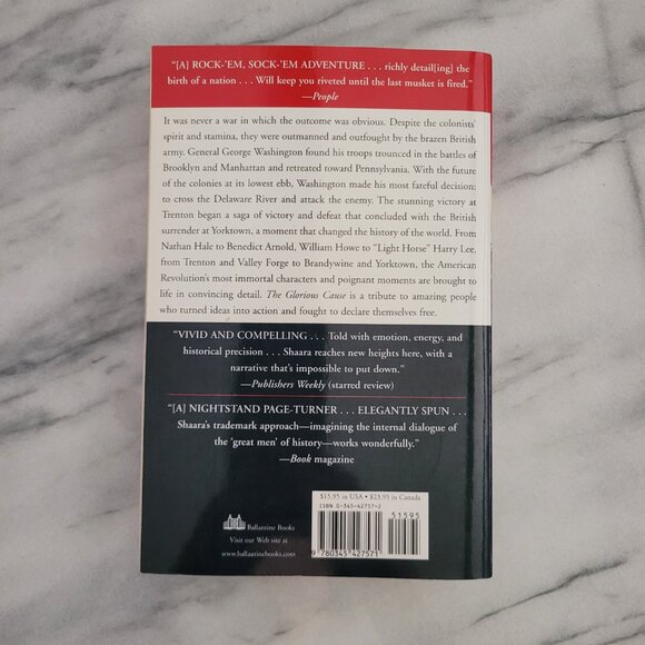 The Glorious Cause * Jeff Shaara * American Revolution #2 - Picture 2 of 9
